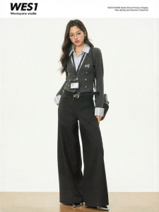 Layered Design Office Casual Top