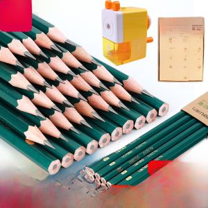 Deli 100 Pieces HB 2B Lead Pencils Eco-friendly No Lead Kindergarten Grade One Childrens Non-core Breakage School Supplies