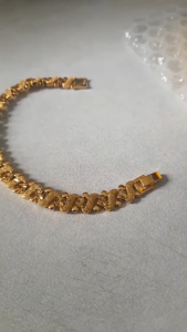 Gold Color Bracelet Womens Simple Solid S-Shape Heart Bracelet Beautiful High Value Alloy Silver Plated Fashion Jewelry