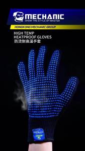 MECHANIC | NEW MECHANIC CS200 Heat Resistant Gloves for Phone Electronic Parts Repair Anti-static Protective Non-Slip Dot Design Gloves