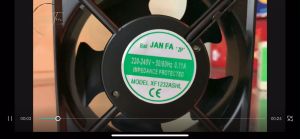 Quạt hút JanFa XF- 1232ASHL 120*120*38mm