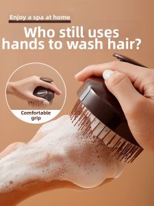Anti-Dandruff Itch Relief Head Massage Comb Lazy Use Hair Brush