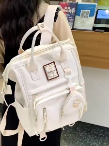 Simplicity Waterproof Backpack Large Capacity Schoolbag Travel Bags Student Gift