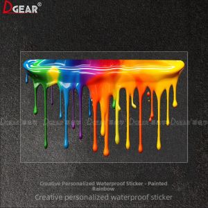 Rainbow Car Stickers Durable Waterproof Decals for Motorcycle And Automobile Creative Scratch Cover Adhesive Vinyl Stickers