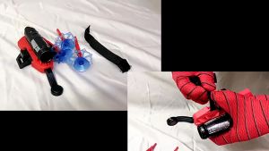 Mainan Sarung Tangan Superhero Spider Web Launcher Anak Pistol Tembak