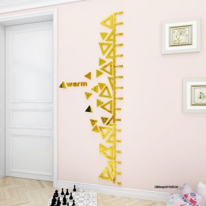 3D Acrylic Mirror Self-Adhesive Wall Stickers