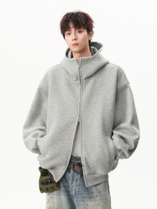 WUKONGYOUHUO | Solid Color Loose Fit Hoodie 400g