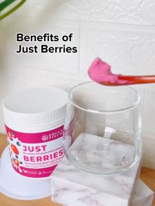 ORGANIC FIELDS Organic Just Berries Powder 180gm - Lazada