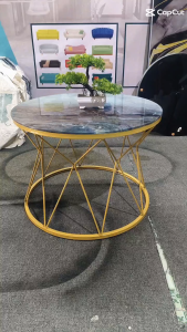 [HCM] Bàn sofa cao cấp sang trọng kiểu dáng Sen Tròn HỎA TỐC HCM 45*60cm