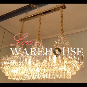 Lampu Gantung LUXURY ISLAND MODERN FULL CRYSTAL chandelier