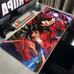 Bandai | Mouse Pad Gamer Dragon Ball Z Computer Large XXL Desk Mat Keyboard Anime Gaming PC Accessories Mousepad DBZ Rubber Carpet