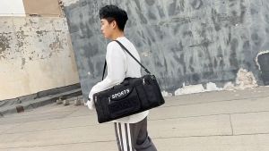 Túi trống du lịch nam nữ thời trang cao cấp  HÀNG CHUẨN chất liệu vải dù chống thấm chống xước size 61cm túi hành lý về quê công tác tập gym thể thao tiện dụng cao cấp