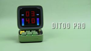 Divoom Ditoo Pro – Retro Pixel Art Bluetooth Speaker with 15W Enhanced Bass TWS Stereo Pairing