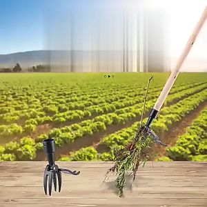 อุปกรณ์ดึงราก ป้องกันสนิม ด้ามจับยาว ปรับได้ ประหยัดเวลา สําหรับสวน