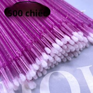 500 Cây Cọ Mascara Pha Lê Siêu Nhỏ Que Tẩy Mi Dụng Cụ Trang Điểm Dùng Cho Nối Mi Của Mollie Lipper