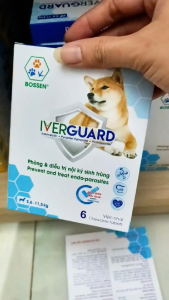Viên Xổ Giun IVERGUARD BOSSEN Dành Cho Chó Giúp Tẩy Giun Sán Đặc Trị Và Hiệu Quả Nhanh Chóng