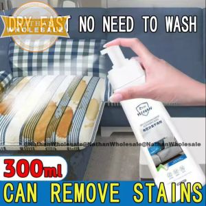 SOFA CLEANER【Quick Dry】No Need to Wash Clean the sofa dry Cleaning spray Fabric Sofa Cleaner Car Sofa Cleaner Vehicle Frabric sit cleaner汽车座椅清洁剂 布椅干洗剂