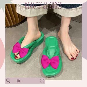 NQshop เสริมสูตรรองเท้าแตะหูคีบ ผู้หญิง พื้นนุ่ม สายทะเล ผู้ชาย หนังสือ ผู้หญิง กระบวนการเพิ่มความสูงให้เรียวยาว และสายคาเฟ่ ทำให้กับคุณเป็นเครื่องดื่มที่ดี สร้างความสวยงาม และความสุขภาพ ของคุณ 🌈