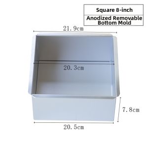 DOLO DAKING | Oven-safe Mousse and Cheesecake Round Adjustable Cake Mold