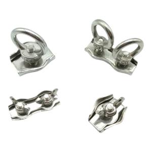 Single and Double Wire Rope Clamp 304 Stainless Steel