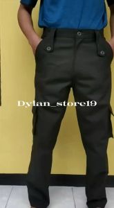 Celana PDL Warna Coklat Polisi/Celana Lapangan Pramuka/Celana PDL