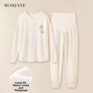 Mom Jane | Feeding Nursing Warmth Autumn Winter Sleepwear Set