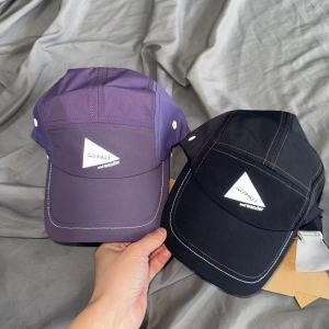 Japanese trendy outdoor Gramicci × and Wander co-branded quick-drying reflective triangle cap five-piece baseball cap mens and womens models