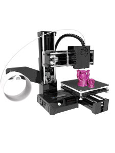 EasyThreed K9 Mini 3D เครื่องพิมพ์ใช้งานง่ายระดับของขวัญ 3D เครื่องพิมพ์ FDM TPU PLA Filament 1.75 มม.สีดํา