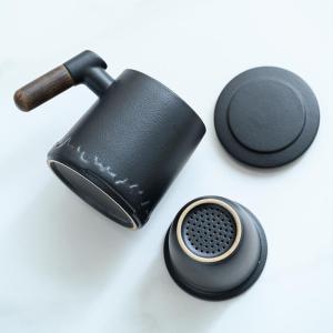 DIHUANTUO | Tea Separation Ceramic Mug Simple Business Gift Cup
