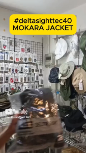 DELTA SIGHT MOKARA JACKET 100% POLY-COTTON ZIP YKK ผ้าแห้งไว ผ้าเบา Made in THAILAND Tec40store ไรท์สาระกับครูแว่น