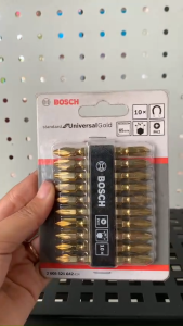 Đầu vặn vít ngắn (PH2-65mm) Bosch 2608521042 1 vỉ đùng cho máy khoan và máy bắt vít cầm tay