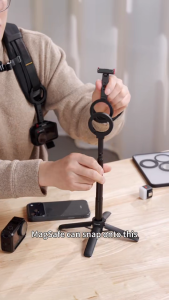 Ulanzi MA04 MagLock Magnetic Quick-Release Mount Adapter for DJI Osmo Nano / Action 6 5 4 3 Camera