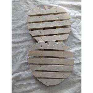 Tatakan Panci Kayu & Telenan Kayu: Tatakan Daging Buah Sayur & Ikan