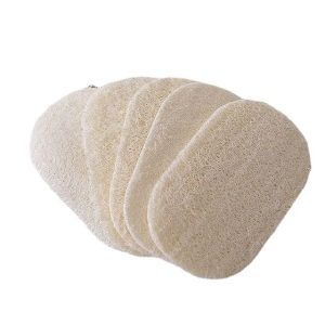 10Pcs Natural Luffa Sponge Dish Washing Cloth Loofah Scrub Pad Dish Pot Scrubber Sponge Household Kitchen Clean Brushes Pad NONE