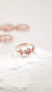 Le Silber Co.S925 - The Queen of Queens Personality Ring Cincin Perak (Charming Attractive & Confidence)