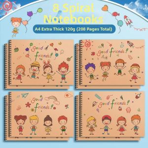 XINGJIE | Thick A4 Drawing Book Sketching Hard Cover