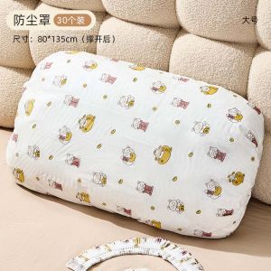 Túi Đựng Gối Dùng Một Lần Dày Du Lịch Di Động Túi Chống Bụi Cho Giường Xe Buýt Túi Bảo Vệ Đồ Dùng Gia Đình Chống Bụi