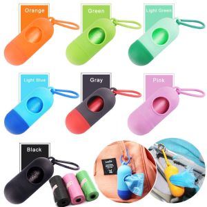 Portable Baby Diapers Plastic Dispenser Refill Roll Garbage Pet Droppings Bag