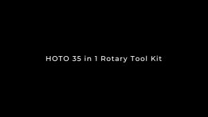 HOTO 35-in-1 Rotary Tool Kit