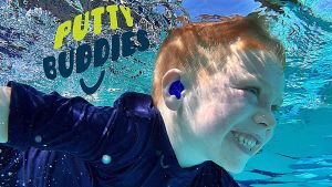 USA Putty Buddies Floating Earplugs 1 Pair Tan | Soft Moldable Silicone Putty Swimming 3M Macks Ear Plugs Sports Showering Bathing 防水游泳耳塞