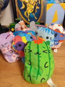 Large Cat Shaped Beanbag Toy 14.5cm