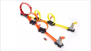 MALOTOYS - Hot Wheels Action Classic Stunt Set [ORIGINAL] MATTEL Hotwheels Mainan Trek Mobil Balap Mobil-Mobilan Anak Laki-Laki Hadiah Malo Toys
