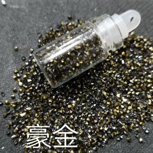 Trang Sức Kim Cương Làm Móng Màu Đen Đá Cát Pha Lê Kim Cương Nhỏ Kim Cương Đồ Trang Sức Kim Cương Làm Móng Cơn Bão New York Đá Siêu Lấp Lánh Swarovski