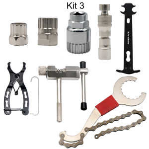 Bike Repair Tool Kits Bicycle Chain Cutter Chain Measuring Ruler Crank Puller Extractor Flywheel Remover Cycling Repair Parts