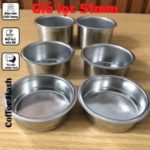 Giỏ lọc 51cm - chén lọc51mm cho máy pha cà phê Delonghi