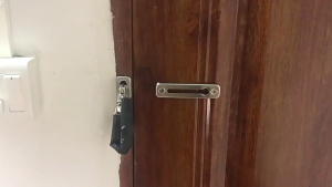 Stainless Steel Door Chain Lock Safety Guard Door Chain Security Lock Latch With Screws