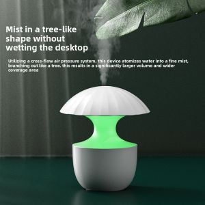 JIFANPAUL | USB Indoor Humidifier with Colorful Mood Light Silent Mini Air Mist