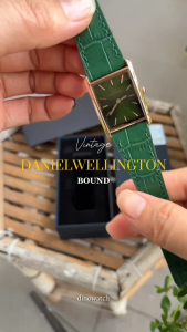 Đồng hồ nữ vintage chữ nhật bound collection size 32x22mm bảo hành 2 năm