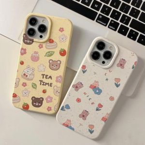 🦆พร้อมส่งทันที เคสไอโฟน 11 12 13 15 14 Pro Max For iPhone 11 12Pro 15 Pro Max 14 Plus 11Pro Max 13Pro กรณี iPhone14 XR XS Max X 7 8 SE 2022 2020 กระต่ายหมีน่ารัก