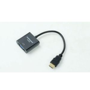 Taffware Kabel Adaptor HDMI ke VGA Female Support 1080P Full HD - Penampil Layar Laptop TV Komputer Monitor